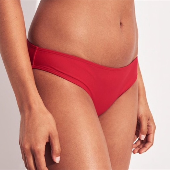 Hollister Wrap triangle bikini top and red bottom - Picture 7 of 7